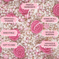 Confect Edible Cake Topping Sprinkle Mix, Vegan & Gluten-Free, 4.2 Oz, Pink Butterfly & Pearl