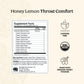 Yogi Tea Throat Comfort, Honey Lemon 16 Ea