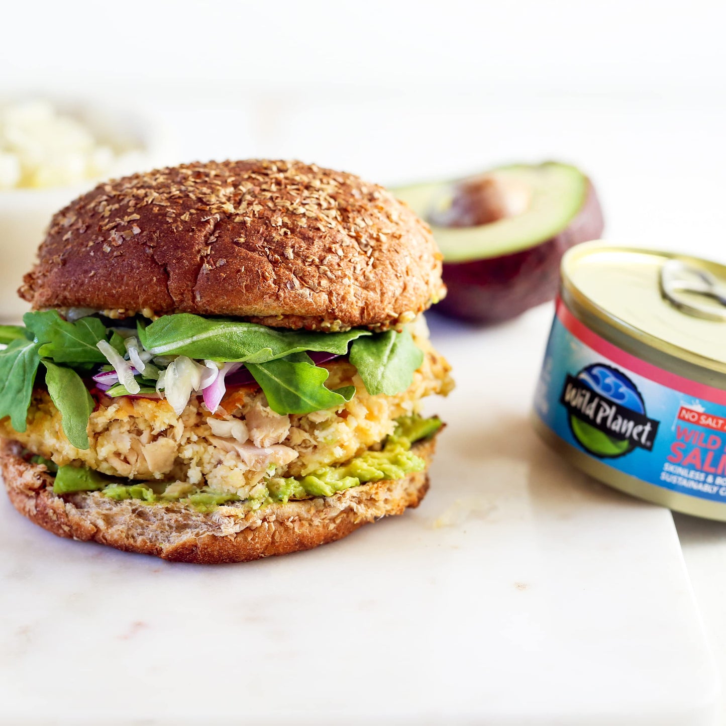Wild Planet Wild Pink Salmon, Skinless Boneless, No Salt Added, Tinned Fish, Canned Salmon, Sustainably Caught, Non-Gmo, Kosher,