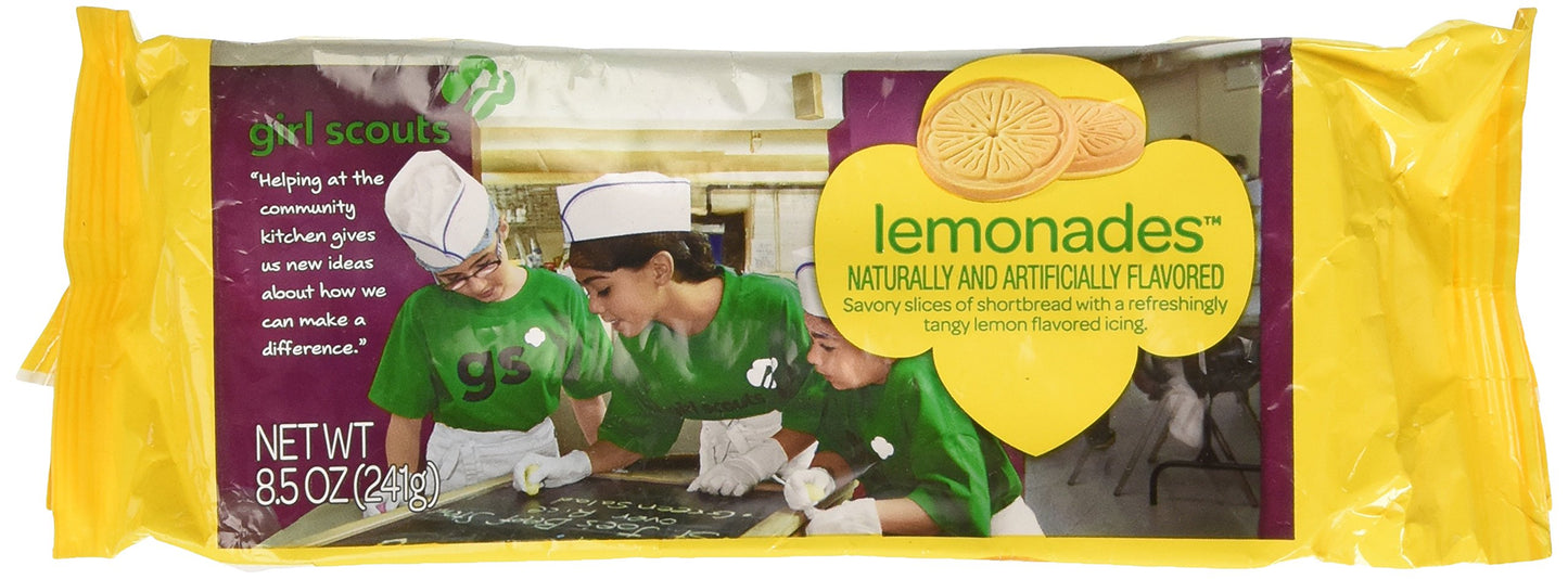 Lemonades Girl Scout Cookies 1 package 8.5 oz ABC Bakers
