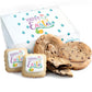 Happy Easter Cookie Gift Basket Chocolate Chip Cookies Fudge Filled For Men Women Kids | INDIVIDUALLY WRAPPED | Large Cookies Fr