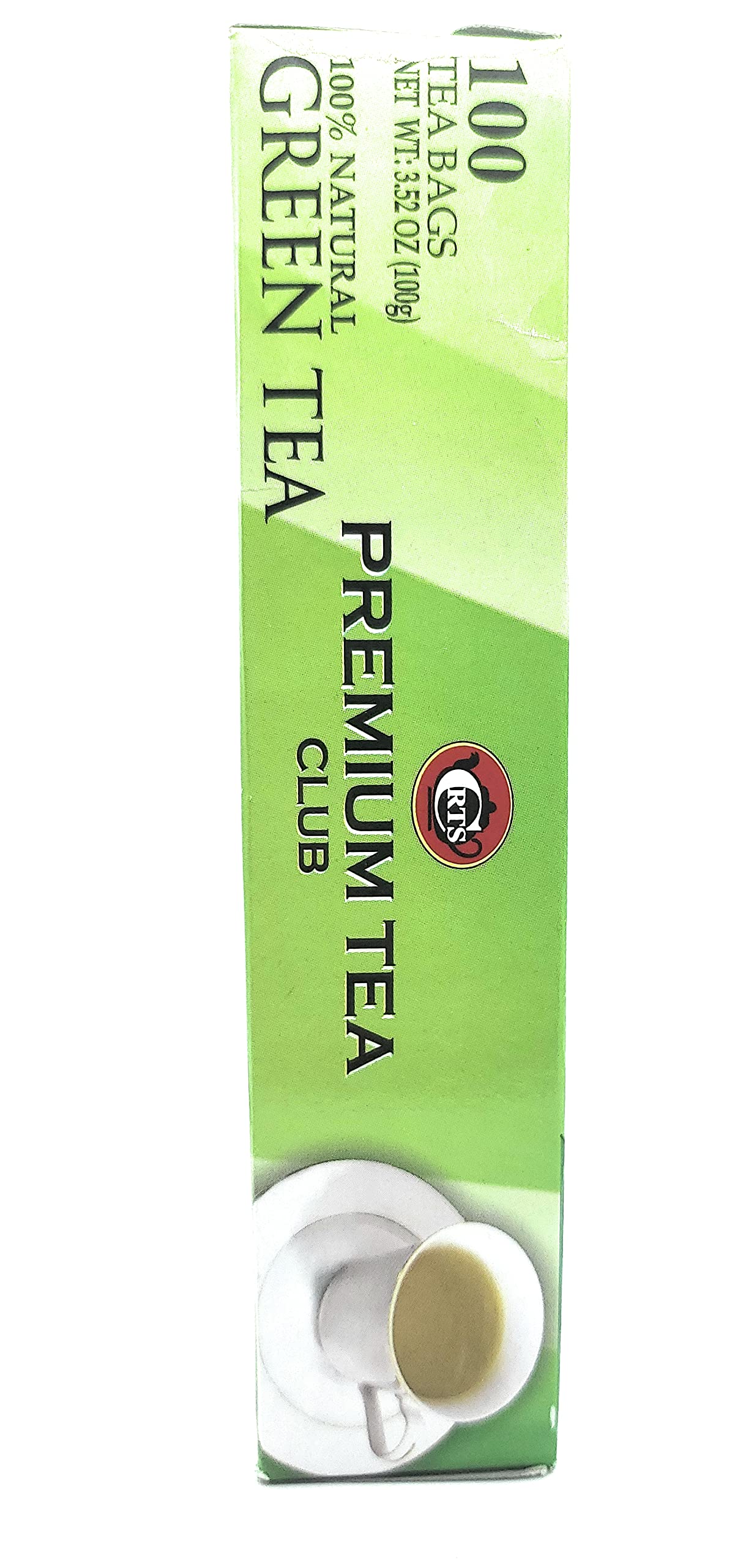 Ceylon Tea Club Green Tea - 100% Natural, 100 Bags, 100 Count, Model 65470
