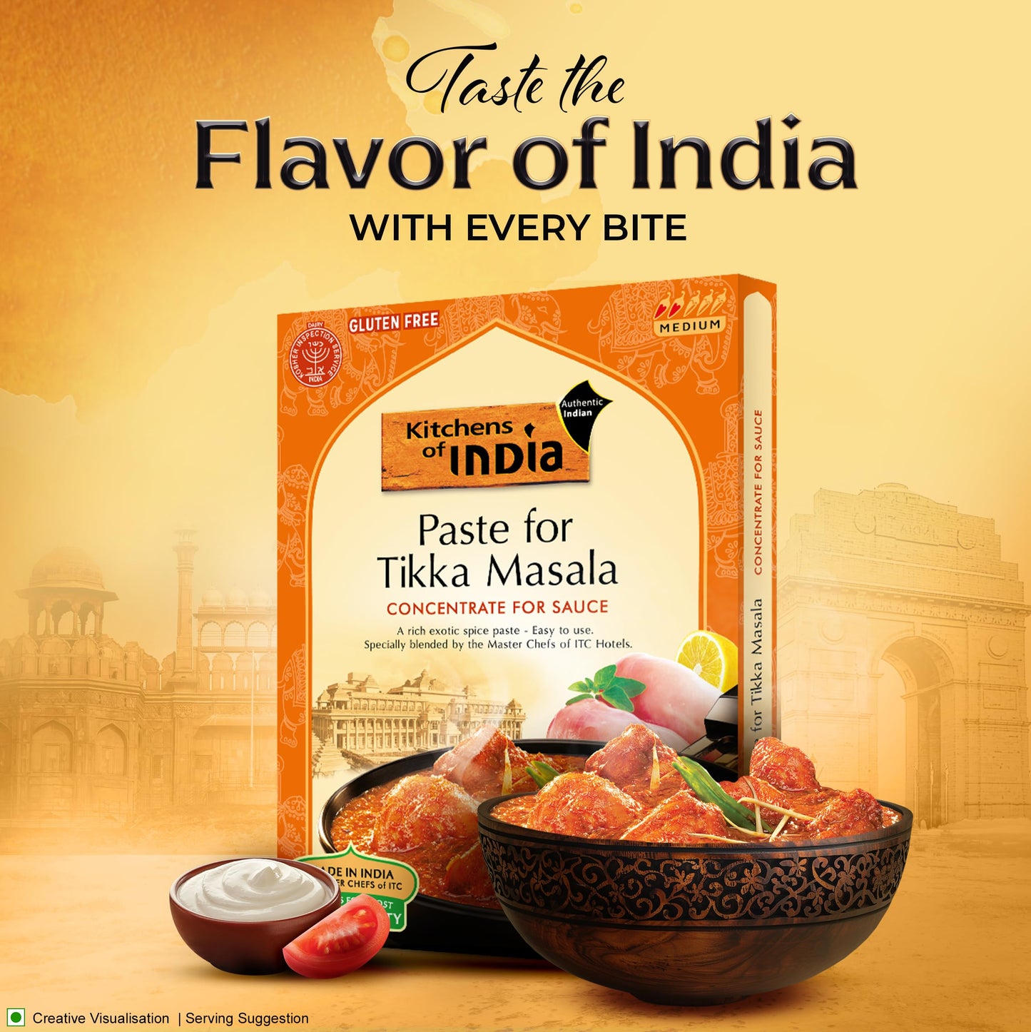 Kitchens Of India Paste For Tikka Masala, 3.5 Ounce (Pack Of 6)