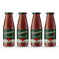 Bionaturae Organic Strained Tomatoes, No Salt, Keto Friendly, 24 Oz, 4 Pack