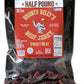 Bronco Billy's Beef Jerky Sweet Heat, Half Pound Resealable Bag, Spicy & Sweet Flavor, Hand Cut, Hand Strung, Hand Packed, Made 