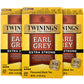 Twinings Earl Grey Tea Extra Strong 3-Pack – A Bright And Zesty Black Tea Infused With Citrus Bergamot Flavours, Caffeinated Tea Bags, Individually Wrapped, 20 Count Ea