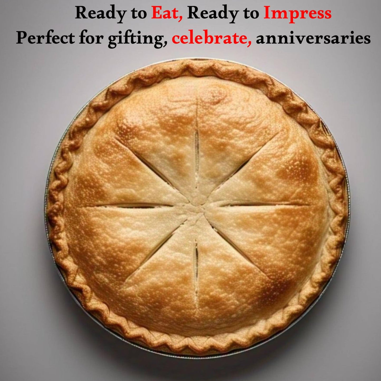 Andy Anand Sugar Free Cherry Pie - Enjoy The Amazing Taste Of A Classic Cherry Pie Without The Sugar! Perfect For Guilt-Free Cel
