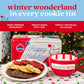 Davids Cookies Christmas Cookies Gift Box - Fresh Baked Assorted Mini Cookies in Winterwonderland Tin with Chocolate Chip, Whit