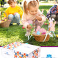 Easter Gift Box 72 Count Care Package With Two Plush Bunny Treats Snacks Gift Boxes For Couple, Girlfriend, Boyfriend, Mom, Kids