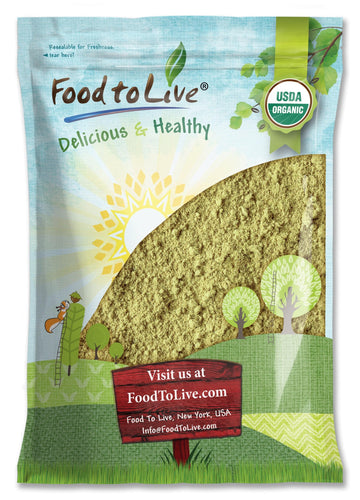 Food to Live - Organic Fennel Seed Powder, 5 Pounds - Aromatic & Versatile Flavor. Pure & Non-GMO. Rich in Vitamins & Fiber. Gro