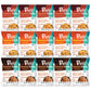 P-Nuff Crunch Peanut Puffs Variety Pack - Healthy Keto Snacks, 20g Vegan Protein, Gluten Free, 4oz Bag, 15-Pack