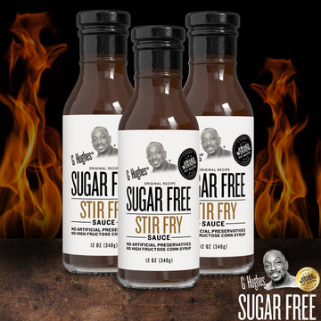 G Hughes Sugar Free Stir Fry Sauce - G Hughes Sugar Free Sauces, Stir Fry Sauces, Keto Stir Fry Sauce, Gluten Free Stir-Fry Sauc