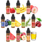 SigWong Food Flavoring Oil - 10 Concentrated Candy Flavors for Lip Balm, Baking, Cooking, Soap - 0.25 Fl Oz (6 ml) Bottles