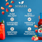 Syruvia Sugar-Free Strawberry Syrup  Flavored Syrup for Drinks  Cocktails  Lemonades  Iced Teas  and Desserts - 25.4 fl oz