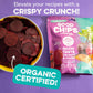 Good Chips Beet & Yacon - Crispy, Baked, No Oil, No Added Salt - Organic, High Fiber, Prebiotic Superfood - Healthy, Vegan Snack