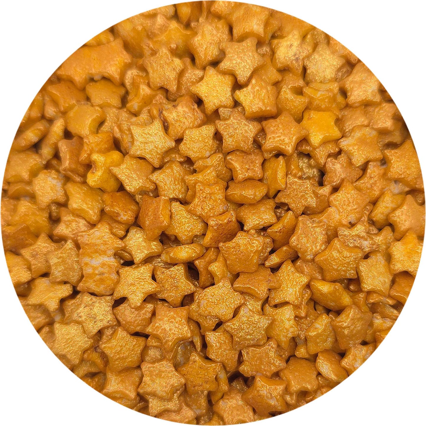 NCS Gold Stars Edible Candy Sprinkles, 8 ounces - Great for Cupcakes, Cookies, Cakes, Cakes Pops, Donuts