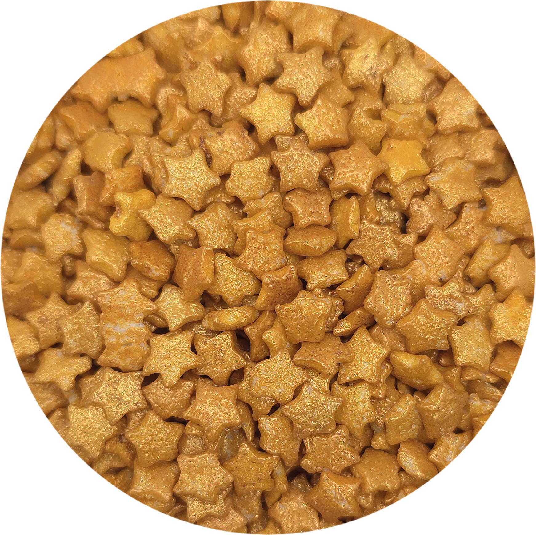 NCS Gold Stars Edible Candy Sprinkles, 8 ounces - Great for Cupcakes, Cookies, Cakes, Cakes Pops, Donuts