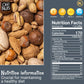 Oh! Nuts Jumbo Raw Mixed Nuts in Shell - 100% Natural - 2 lb - Packed in Zip-Seal Bag for Freshness