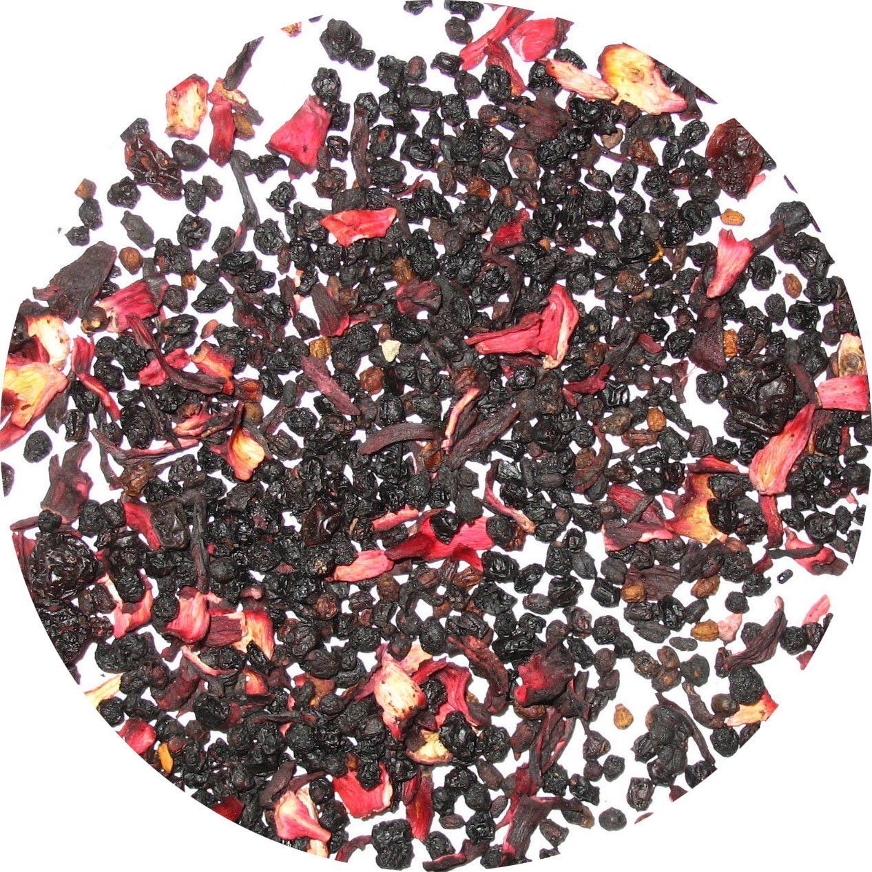 Elderberry Fruit Herbal Tea, A Natural Tea Known For Its Health Properties (Elderberry Fruit Herbal Tea 1 Lb)