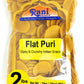 Rani Pani Puri Coins 32Oz (2Lbs) 907G, Bulk Pack 330-335 Coins ~ Uncooked, Microwaveable Wheat And Semolina Coins ~ All Natural