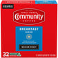 Community Coffee Breakfast Blend Medium Roast Single Serve Keurig K-Cup Pods 32 Ct Box