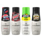 SodaStream Pepsi Wild Cherry  MTN Dew Code Red  Starry & Mug Root Variety Pack  Zero Sugar  440ml Pack of 4