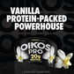 Oikos Pro Vanilla Yogurt-Cultured Ultra-Filtered Milk Product, 20 Grams of Protein, 0g Added Sugar, Just Delicious High Protein