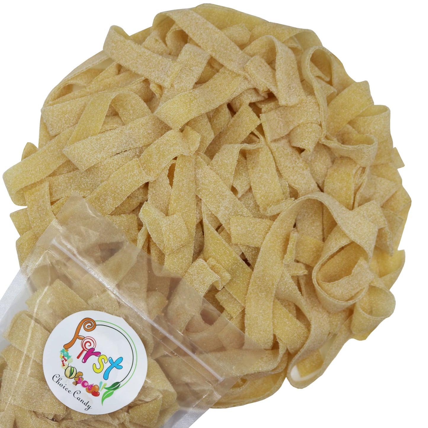 All Color Sour Gummy Belts (Mango, 1 Lb)