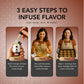 Dolce Foglia Anise Flavoring Oil - Ultra Concentrated, All Natural - 2 Oz. Multipurpose for Baking, Candy Making, Ice Cream