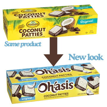 Coconut Patties, Chocolate, Oh Asis! Anastasia Coconut Patties Original, Key Lime Patties And Pina Colada Patties, (3 Count) 10O