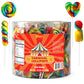 Carnival Lollipops Rainbow Twist, Swirls, and Round Lolly pops Unicorn Party Favors - Individually Wrapped Rainbow Candy Suckers