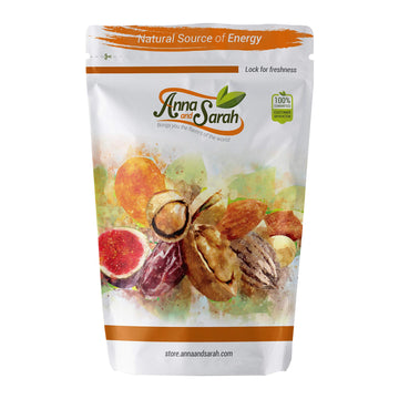 Anna and Sarah Pitted California Deglet Noor Dates, 2 lbs Resealable Bag, Premium Quality Dried Fruit, Healthy Snack, 1 Pack