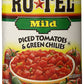 ROTEL Mild Diced Tomatoes and Green Chilies, Perfect for Taco & Dip Recipes, 10 oz. (Pack of 12)