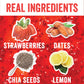 Chia Smash Superfood Jam Squeeze Packets | Spread, Top, Squeeze & Snack | Whole 30, Keto, Diabetic Friendly | Simple Real Ingred