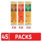Keebler Sandwich Crackers, Lunch Snacks, Variety Pack (45 Packs)
