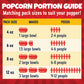 Popcorn Kits By Premium America, Popcorn Machine Popcorn Packets, Popcorn Kernels, Bulk Dual All In One Popcorn Packs, Movie The