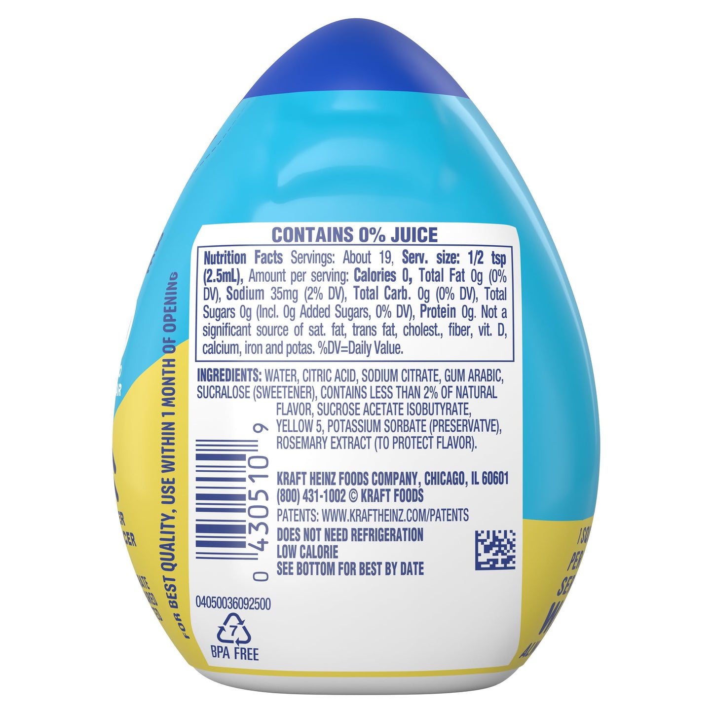 Mio Liquid Water Enhancer, Lemonade Flavor, 3-Pack, 1.62 OZ Each