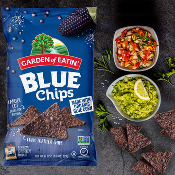 Garden Of Eatin' Tortilla Chips, Blue Corn, 1.5 Oz. (Pack Of 24) (Packaging May Vary)