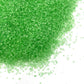 Edible Green Sanding Sugar Sprinkles Cupcake Cake Toppers, Celebrations Candy Pearls Shaker Jar Wedding Party Cake Dessert Food