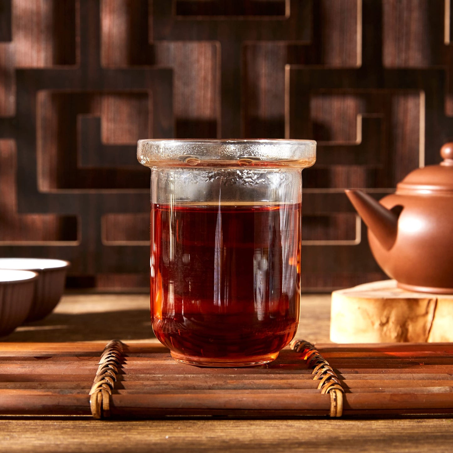Chawuwarmsun [B] Lapsang Souchong Black Tea,No Smokey Taste,3.5Oz/100G,Loose Leaf Tea,Chinese Kongfu Cha