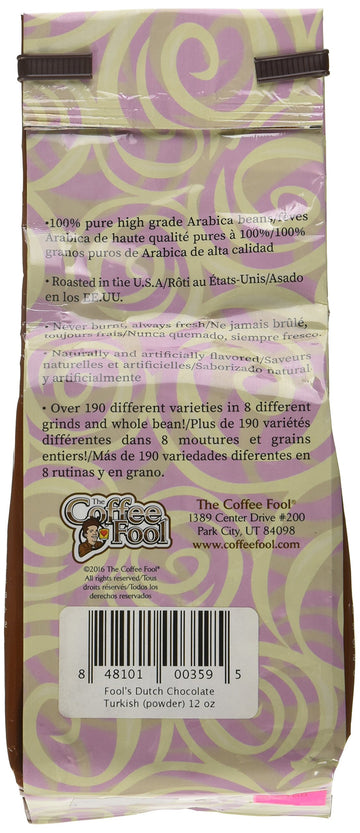 Coffee Fool's Dutch Chocolate (Powder (Turkish))