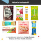Healthy Fitness Snacks Gift Bag- Curated Assortment Of High Protein Snacks - Ideal Gifts For Gym Lovers, Men, Women, And Health-Conscious Mature-Themeds