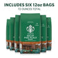 Starbucks Ground Coffee, Medium Roast Coffee, Decaf Pike Place Roast, 100% Arabica, 6 Bags (12 Oz Each)