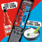 Jack Link s DUOs Chicken Jerky Meat Snack Sticks with 13g Protein - Frank s RedHot Buffalo Style With Creamy Ranch  Made with 100% Chicken  Two Flavors in One Package  1.84oz (10 Pack of 2 Sticks)