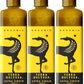 Terra Delyssa First Cold Pressed Organic Extra Virgin Olive Oil, Single Sourced, 500 Ml (17 Fl. Oz) Dark Glass Bottle - 3 Pack,