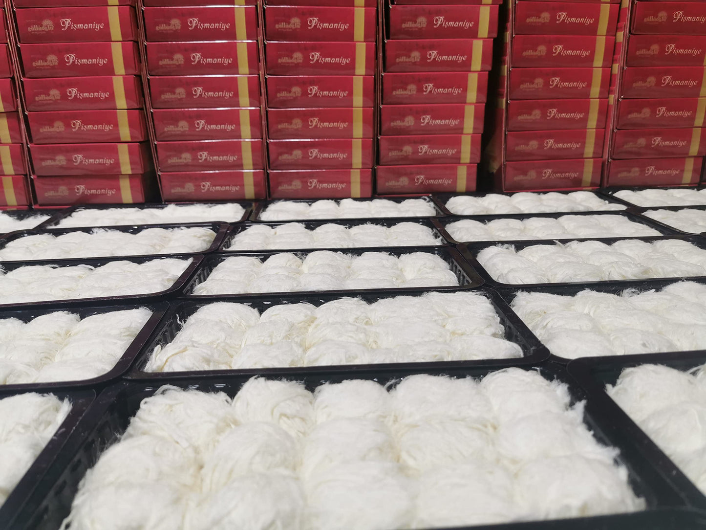 Gulluoglu Candy Floss-Turkish Cotton Candy (Plain), 8.8Oz - 250G (Pack Of 1), Daily Fresh Shipment From Istanbul/Turkey, Ideal G