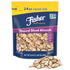 Fisher Chefs Naturals Unsalted Sliced Almonds 24oz Resealable Bag, Raw Nuts Perfect for Cooking, Baking & Snacking, Healthy Snacks for mature-themeds, Vegan Protein, Keto Snack, Gluten Free