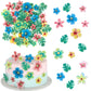 Rsstarxi Tropical Palm Leaves Cupcake Toppers - Edible Rice Paper Picks, 1.8 inches, Design 4 for Baby Shower & Birthday Party Decor