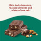 think! Vegan/Plant Based High Protein Bars - Sea Salt Almond Chocolate, 13g Protein, 5g Sugar, No Artificial Sweeteners, Non GMO