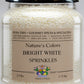 India Tree Nature's Colors Bright White Sprinkles - 2.9 lb Bulk | Natural, Non-GMO, Vegan, Top 9 Allergen-Free